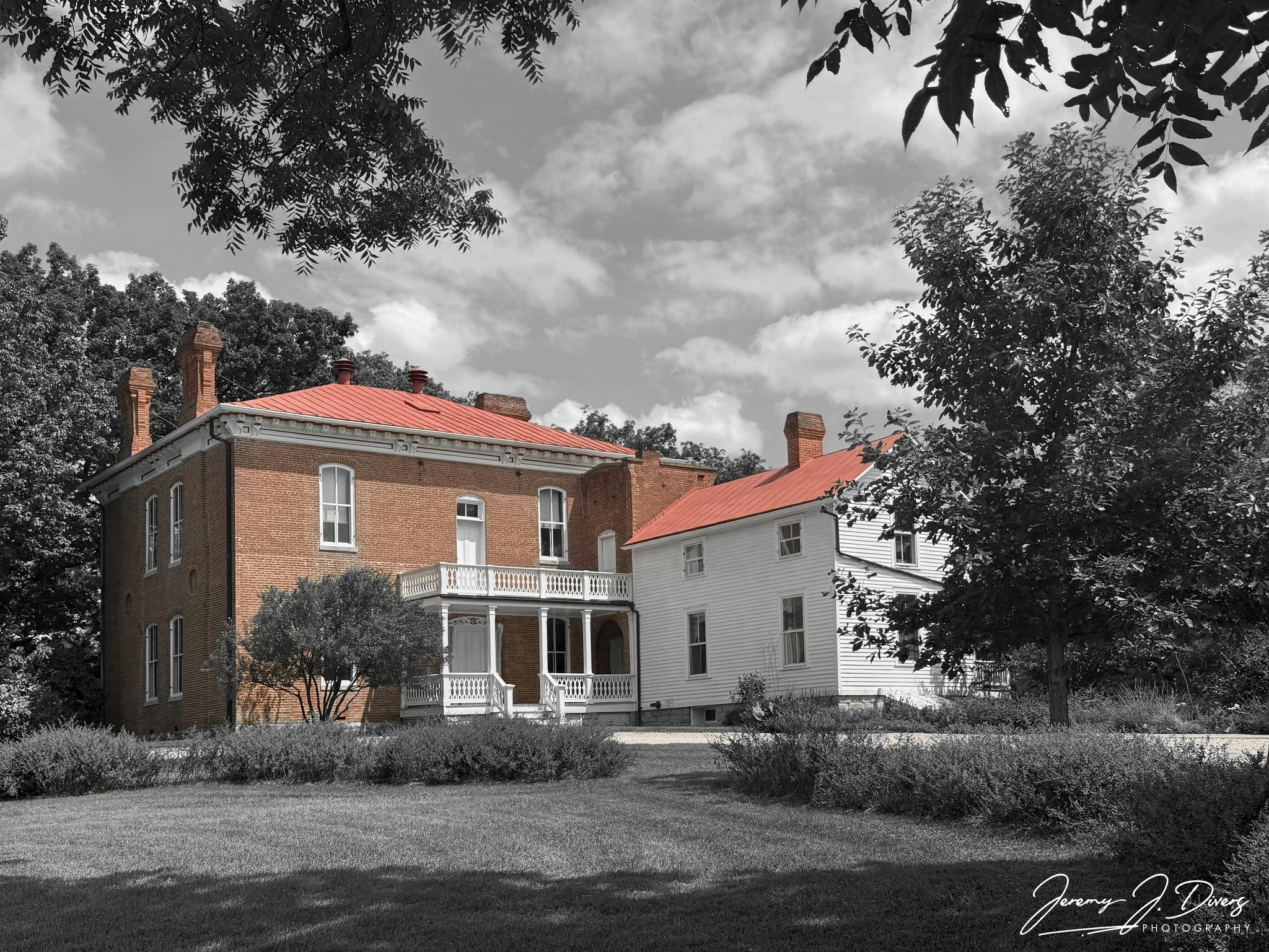 "Joseph H. Bascom House" (B) Shaw Nature Reserve, Gray Summit, MO