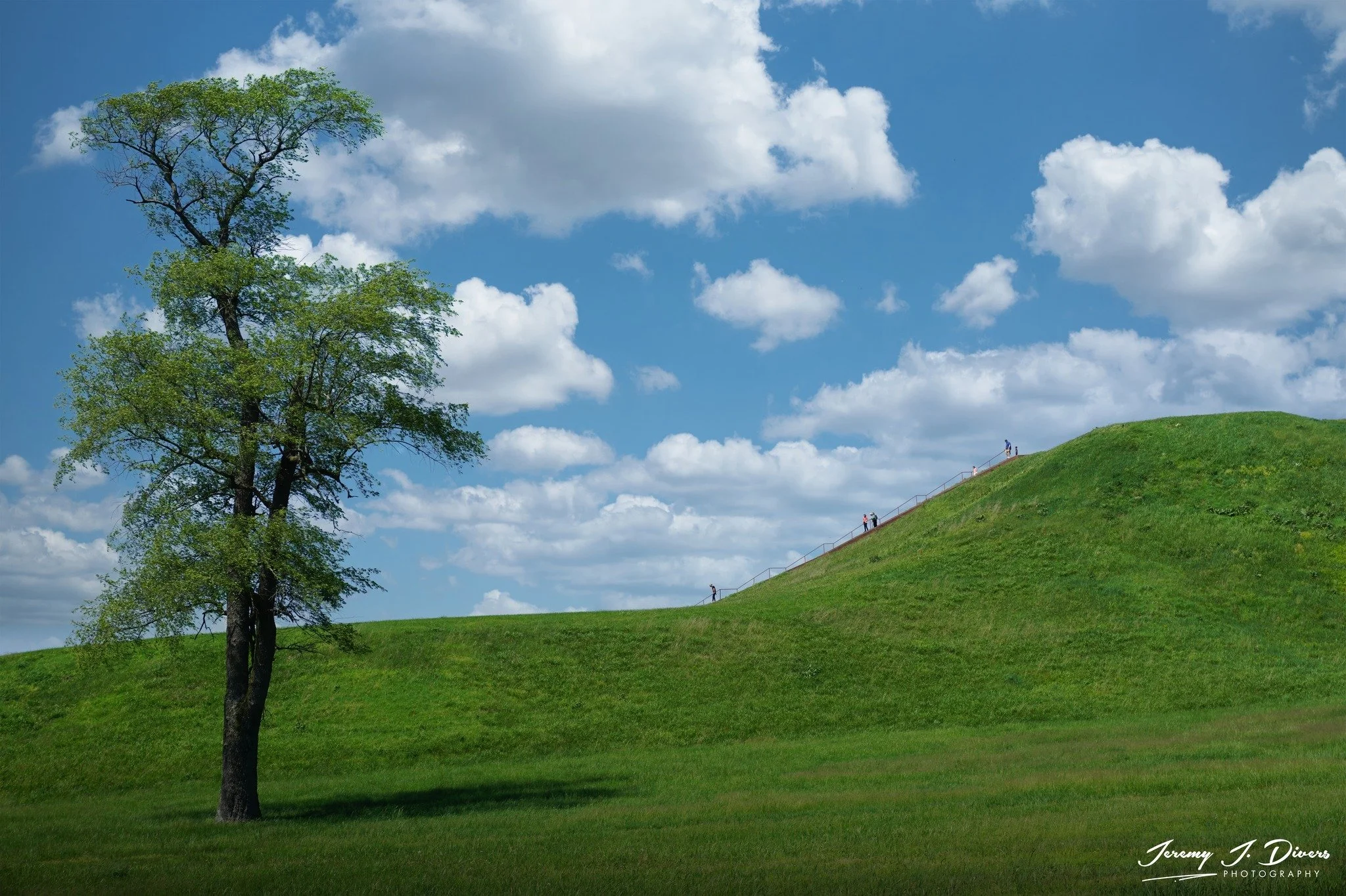 “Ascending the Ancient Mound” Cahokia, Illinois