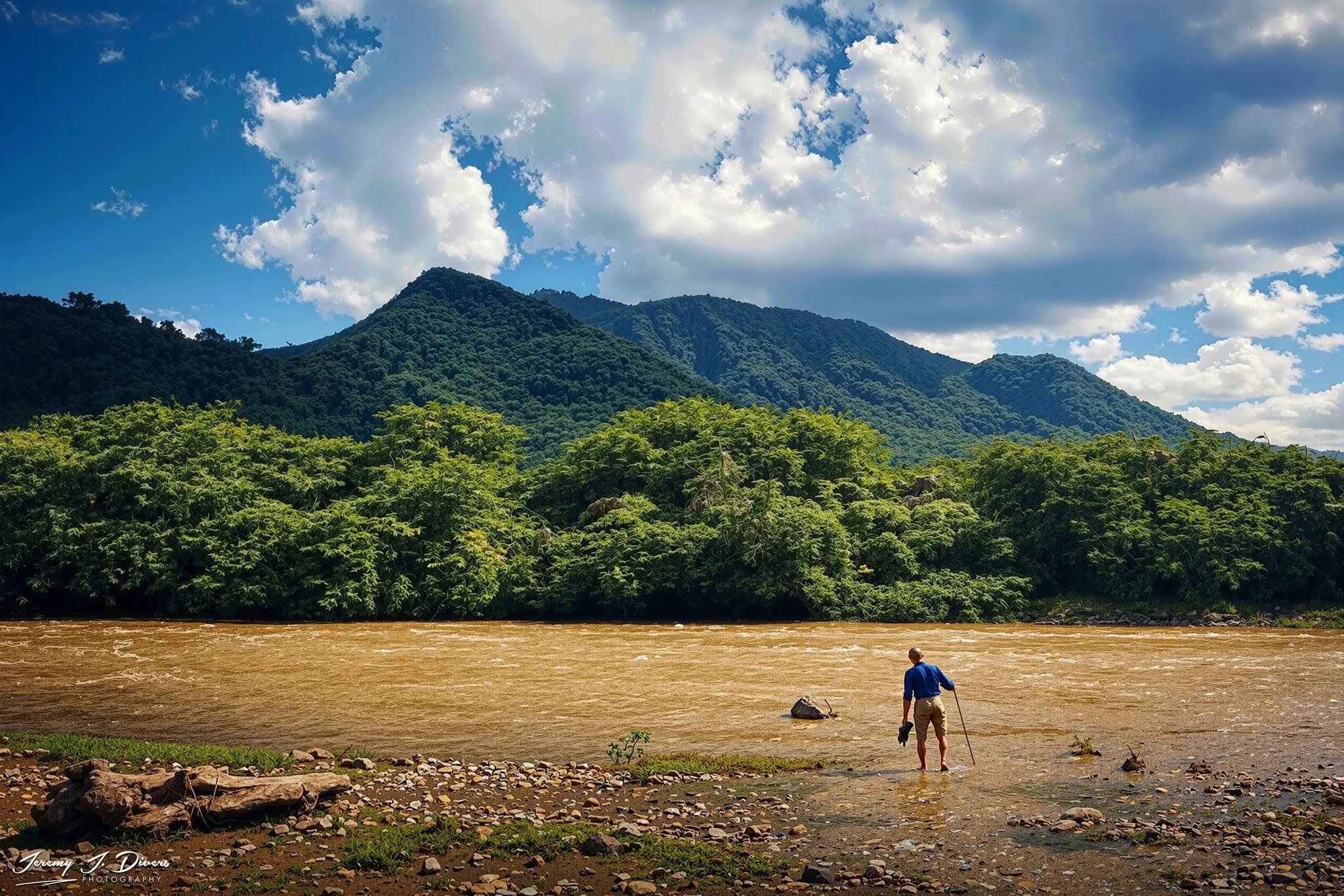 "Cordillera Septentrional Mountain Range" Near Puerto Plata, Dominican Republic