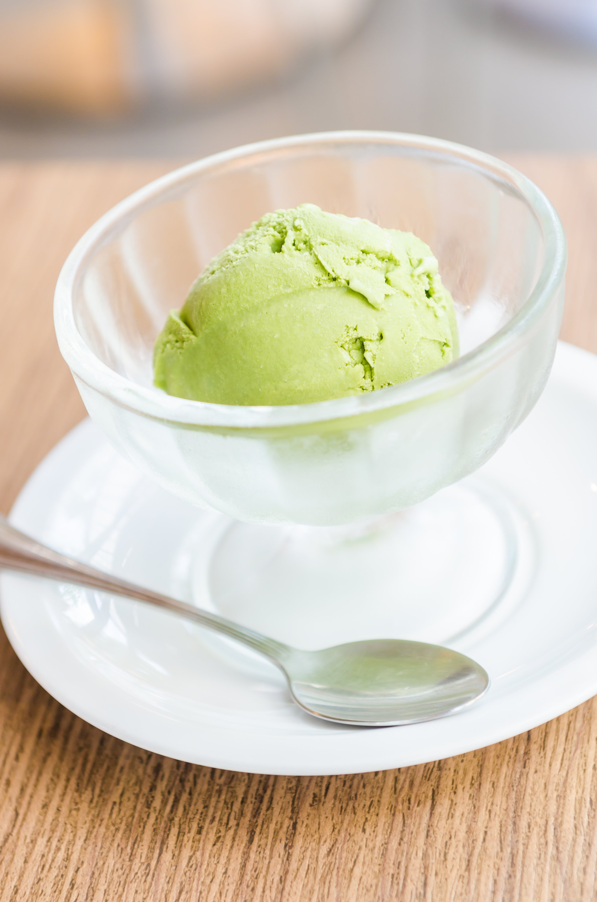 Avocado, mint &amp; lime ice-cream