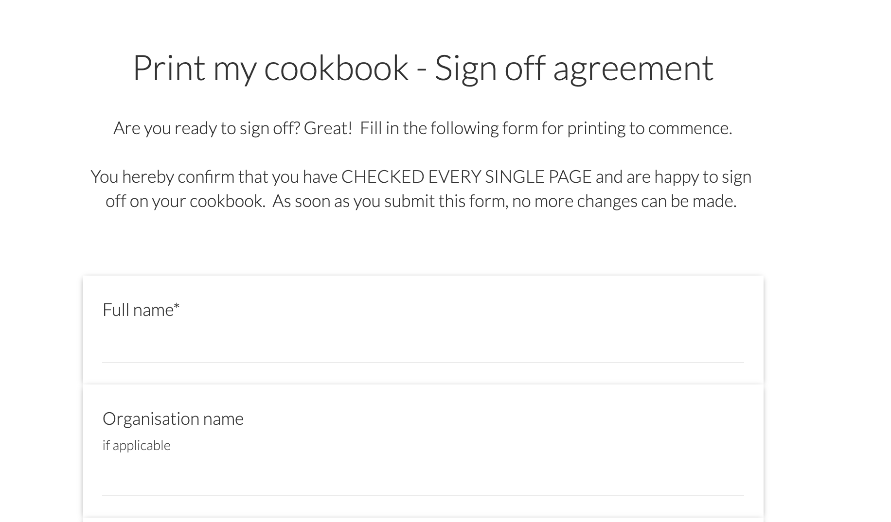 Customer support fundraiser fundraising create make cookbook community