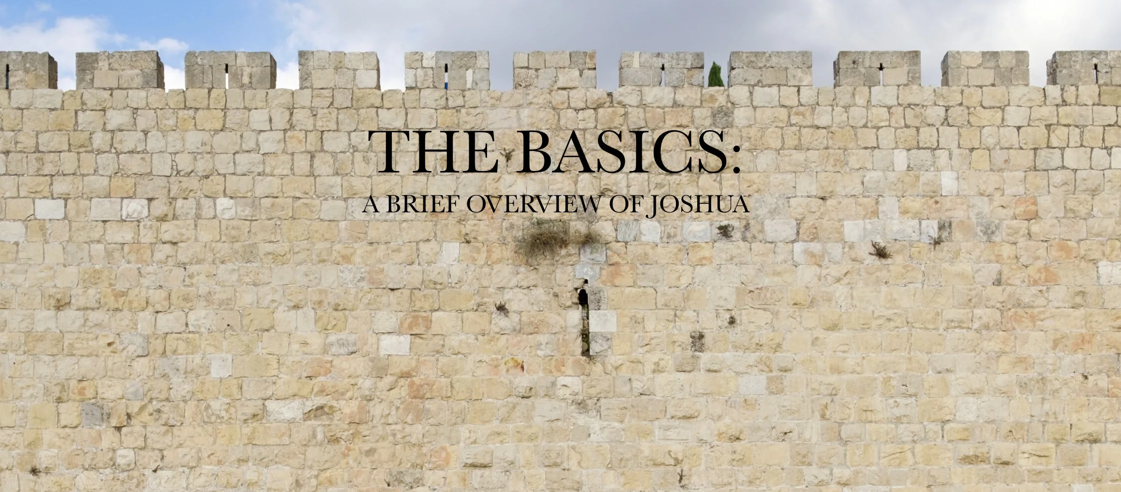 The Basics: A Brief Overview of Joshua