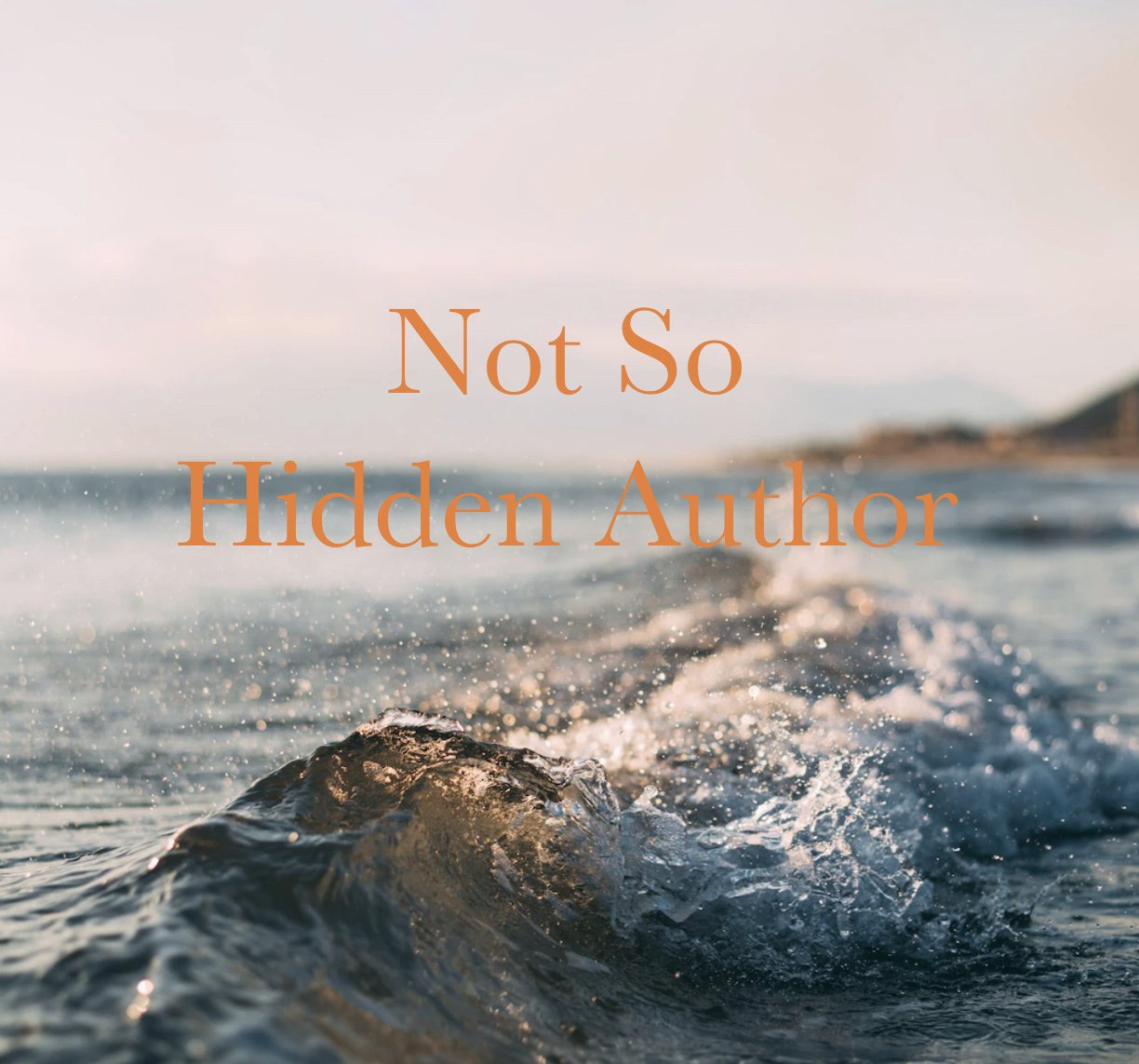Not So Hidden Author