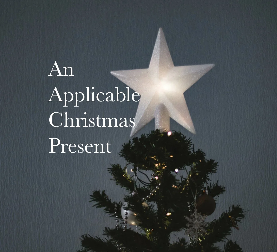 An Applicable Christmas Present