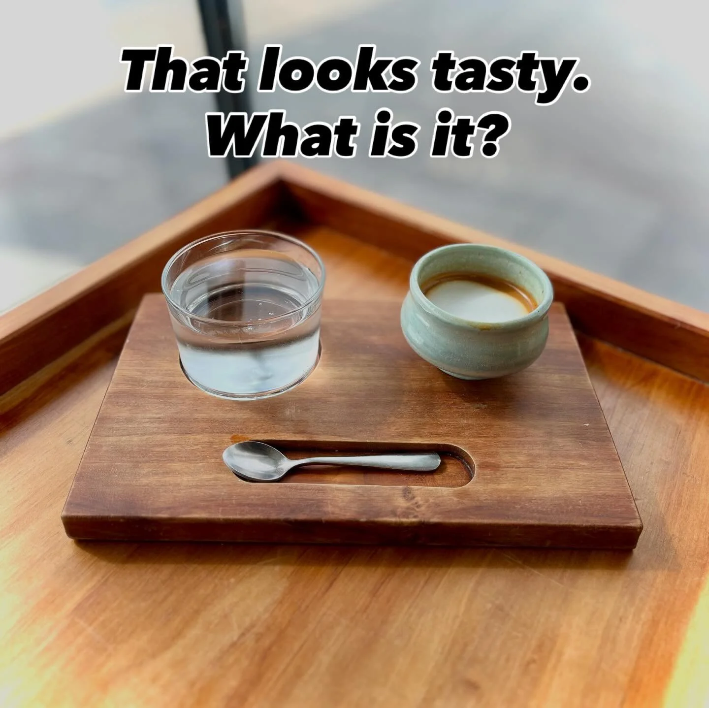 That&rsquo;s a good question.  It&rsquo;s a Macchiato.  And it&rsquo;s for when you want just enough steamed milk to let the espresso underneath speak for itself.  If you prefer the espresso to have a more subdued role in your drink, then definitely 