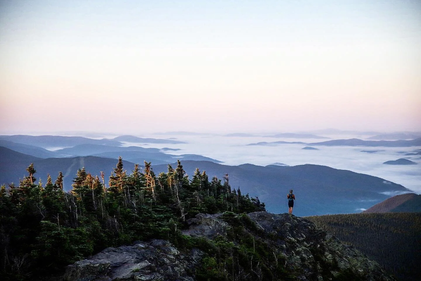 Hitting the trail at 4AM really has it&rsquo;s benefits! 🌄

I anticipated being one of the few people out that early in the morning yesterday as I started at Lincoln Woods, but I was happy to meet a few other Pemi hopefuls as the day dawned, and we 