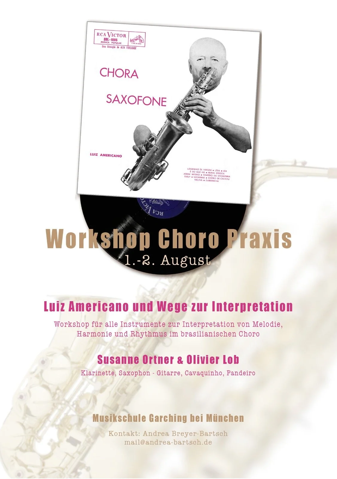 Choro Workshop in Garching bei Muenchen