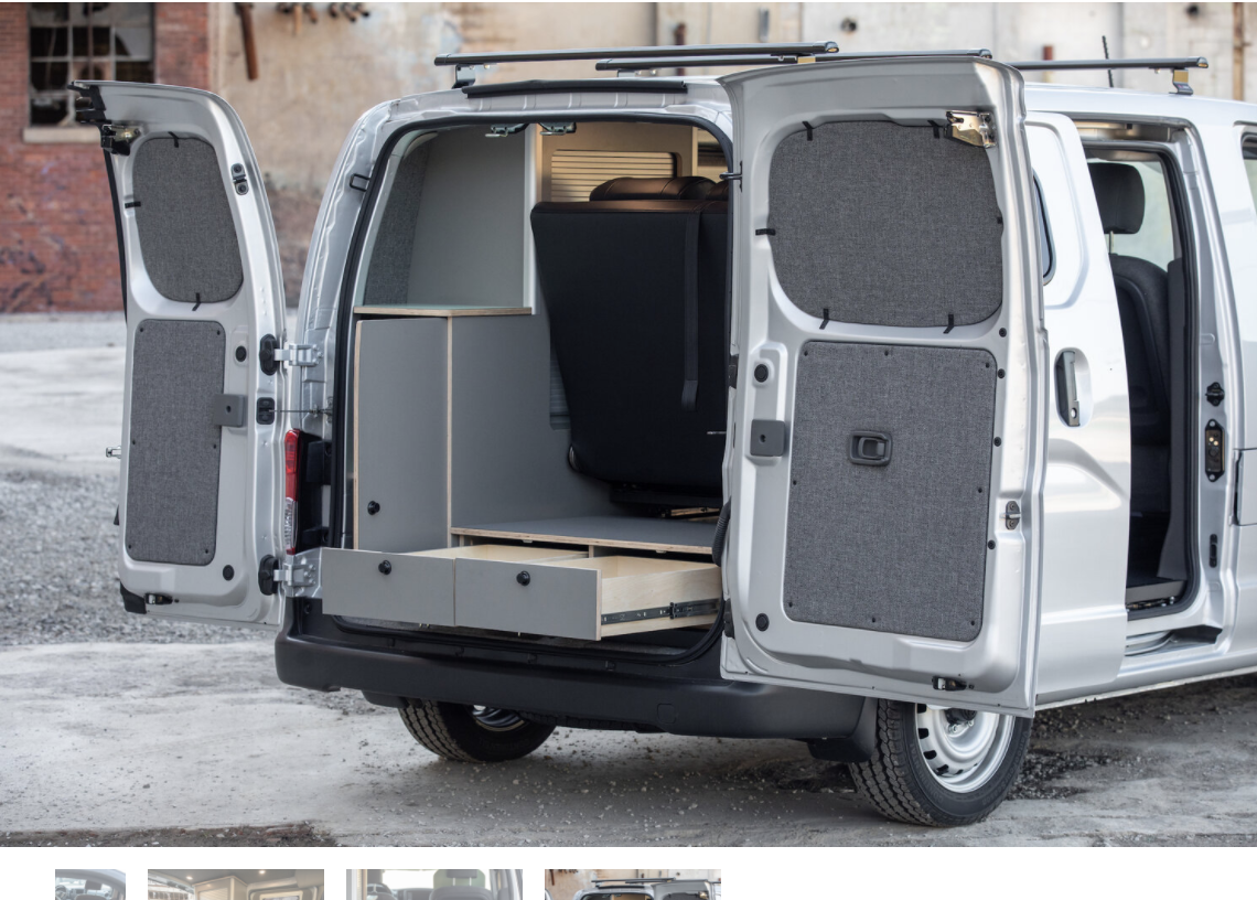 Best Small Camper Van Floor Plans and Conversions - Ford Transit Connect —  Moxie Van Co., Campervan Conversions