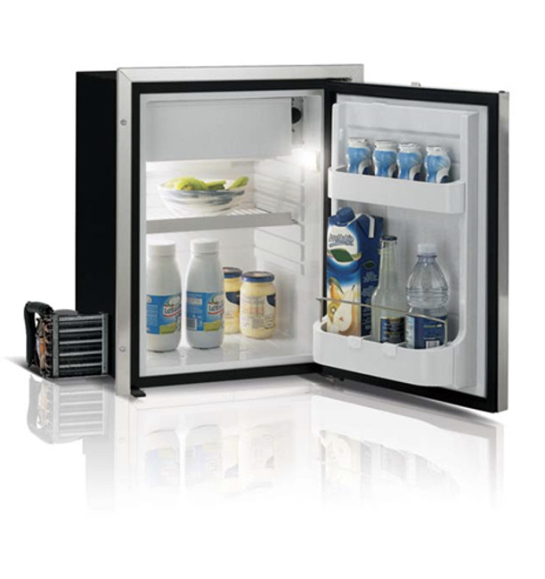 Vitrifrigo 1.4 cu. ft. Refrigerator w/freezer compartment, Stainless