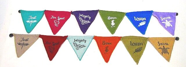 Magnetic Mini Prayer Flags