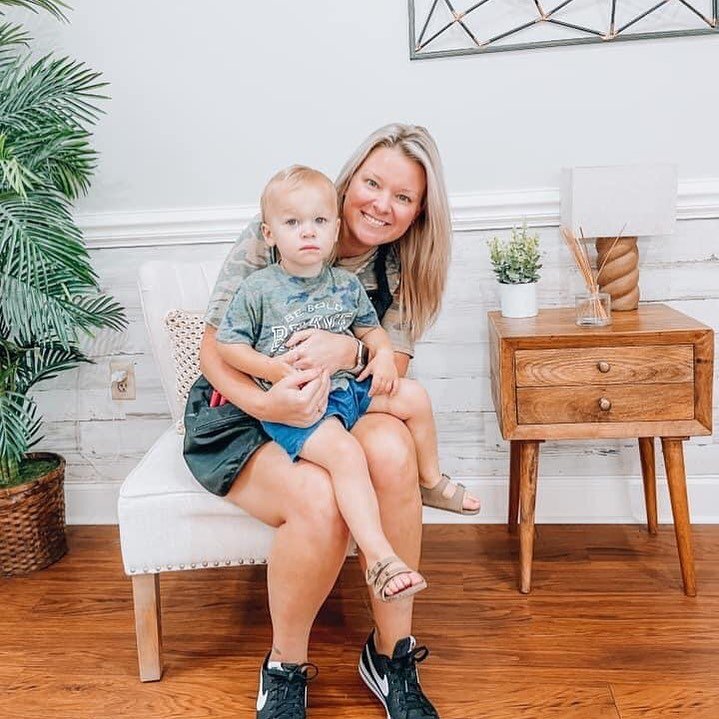 @hairbyashleymichelle gave one of our favorite little boys his first hair cut today 💕