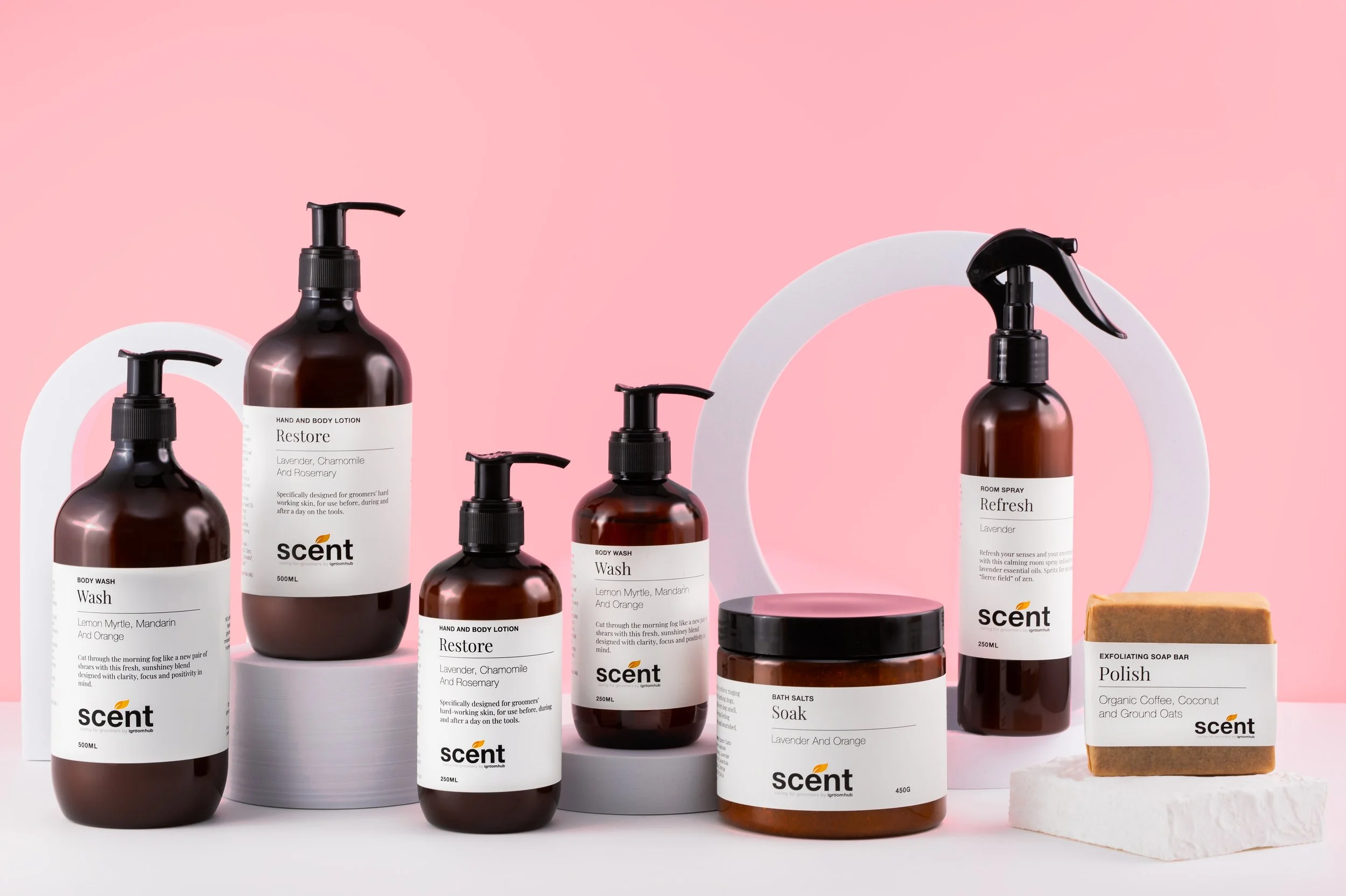 scent body care for dog groomers range by igroomhub