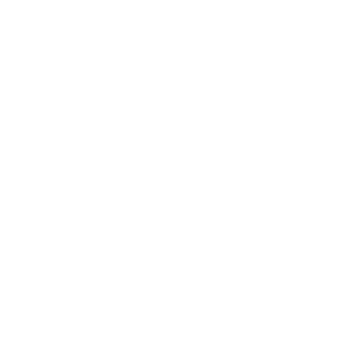 Black downward arrow inside a white circle on a black background.