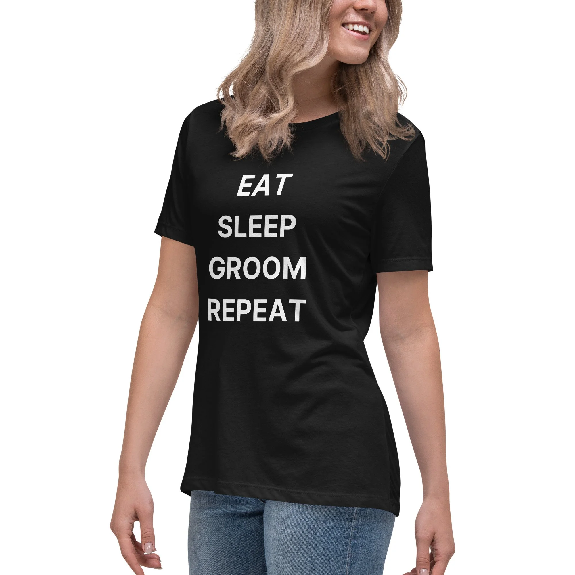 eat sleep groom repeat shirt igroomhub.jpg