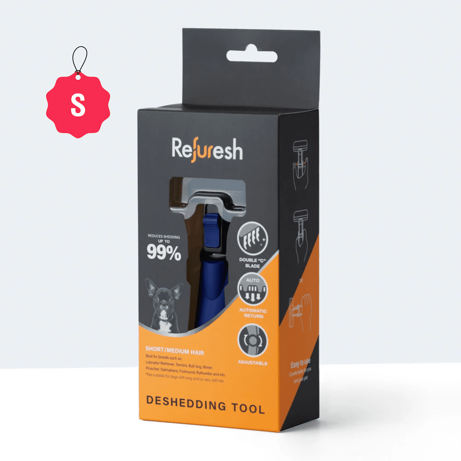 Refuresh Deshedding Tool | Long Hair