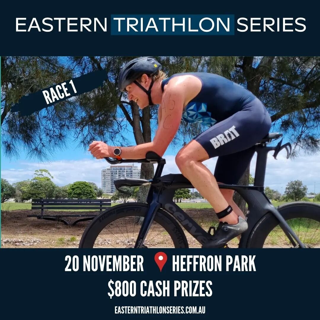 3 days until the first Sprint race of the Eastern Triathlon Series!

Almost 100 athletes are racing this Sunday at Heffron Park, everyone is welcome to come watch the action🔥
$800 of prizes are up for grabs! 
LET'S GO!!!