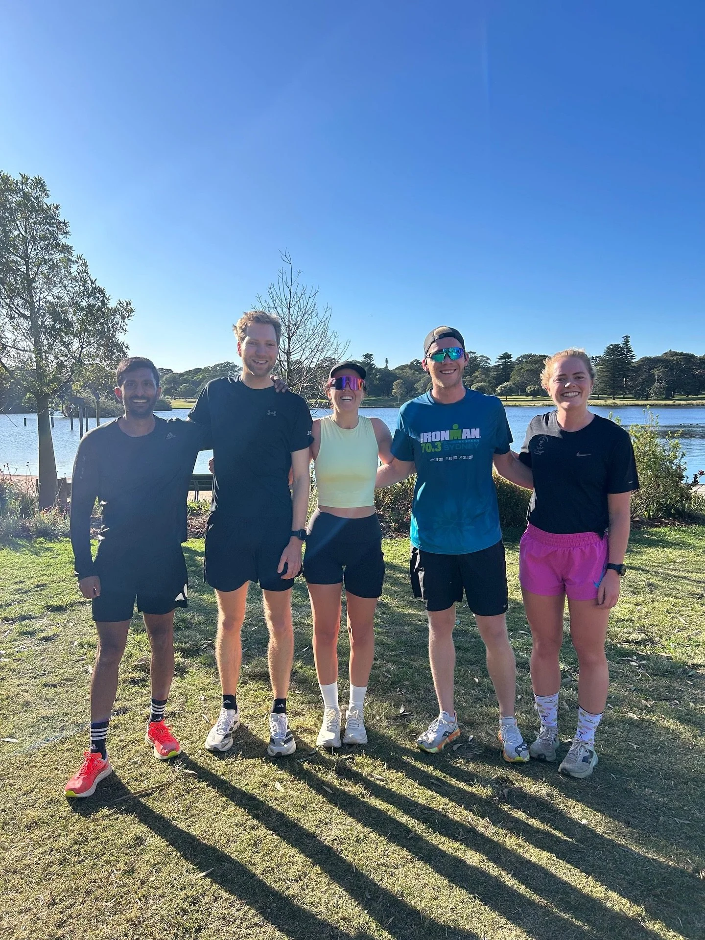 Great work this morning team! 

We started with 1 km reps, stepped down through 800 m, 600 m, and finished on 300 m &mdash; all about keeping the pace steady and holding form as the distances got shorter🔥🏃🏃🏼&zwj;♀️ We 💙 Friday tracks!