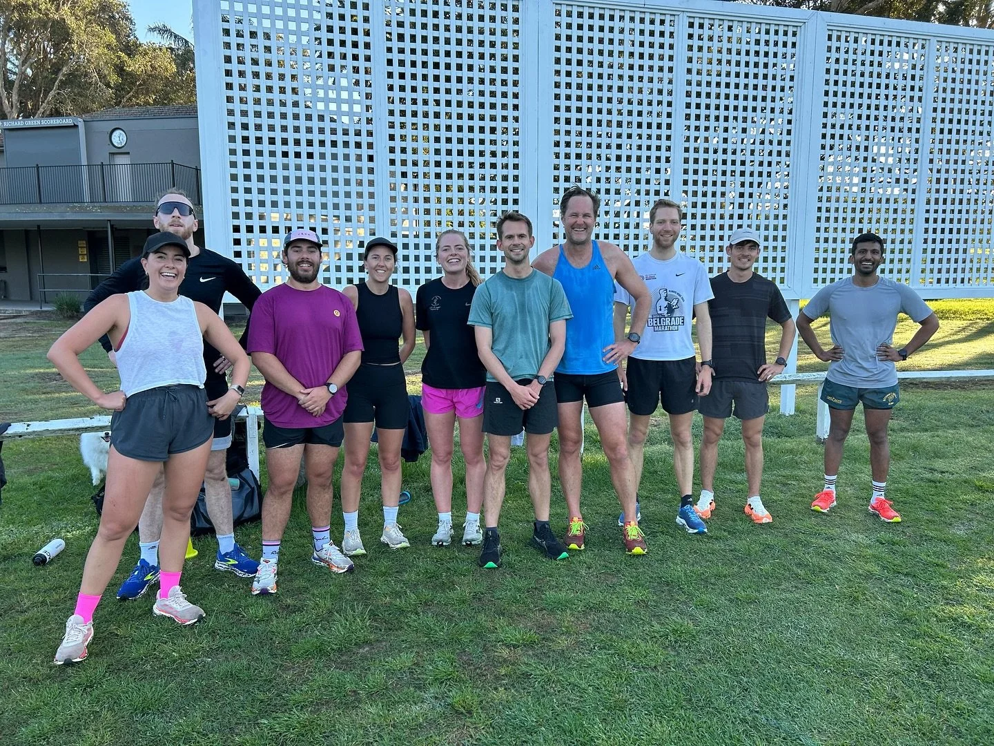 Spring is in the air and we couldn&rsquo;t have asked for more perfect running weather this morning 🌸☀️ Great track session team &ndash; nothing like some fast laps to start the day strong!