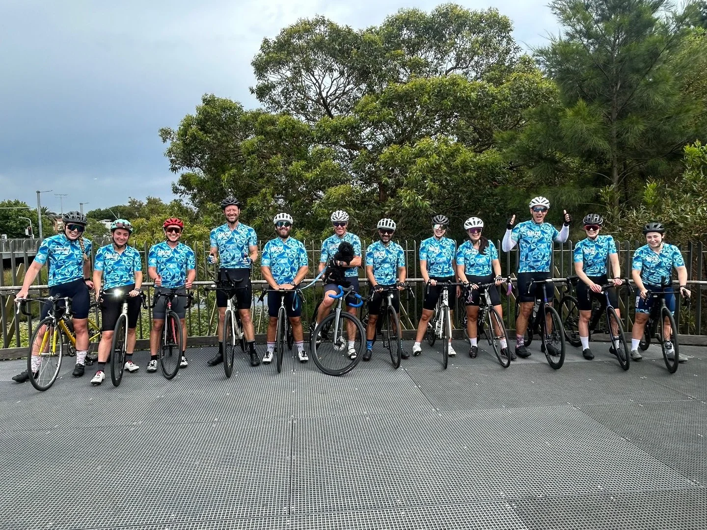 Spawt the dog. 🐶 

Greeting the group after Kurnell. 💙