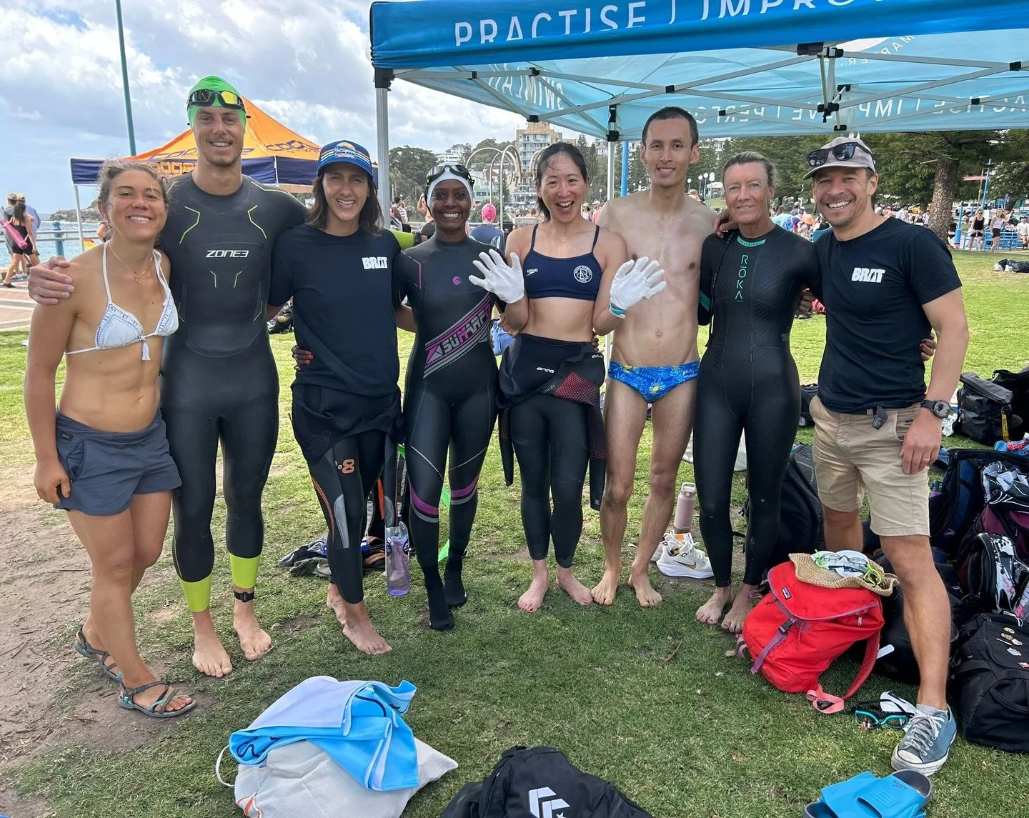 Well done to everyone who took on the 1 km and 2.4 km swims at Coogee Island Challenge &mdash; great effort pushing through the conditions and getting it done. 🏊🏽&zwj;♂️💙🙌🏽