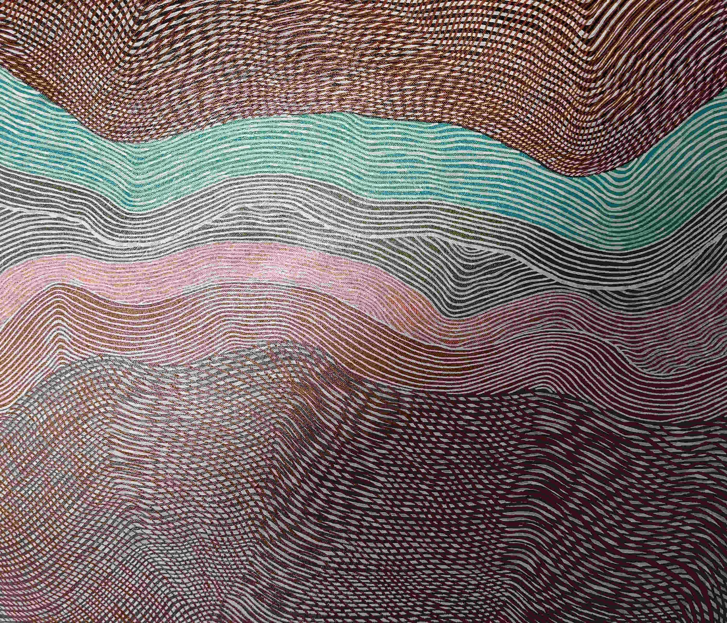 'Resonance #1' $250 61x51cm