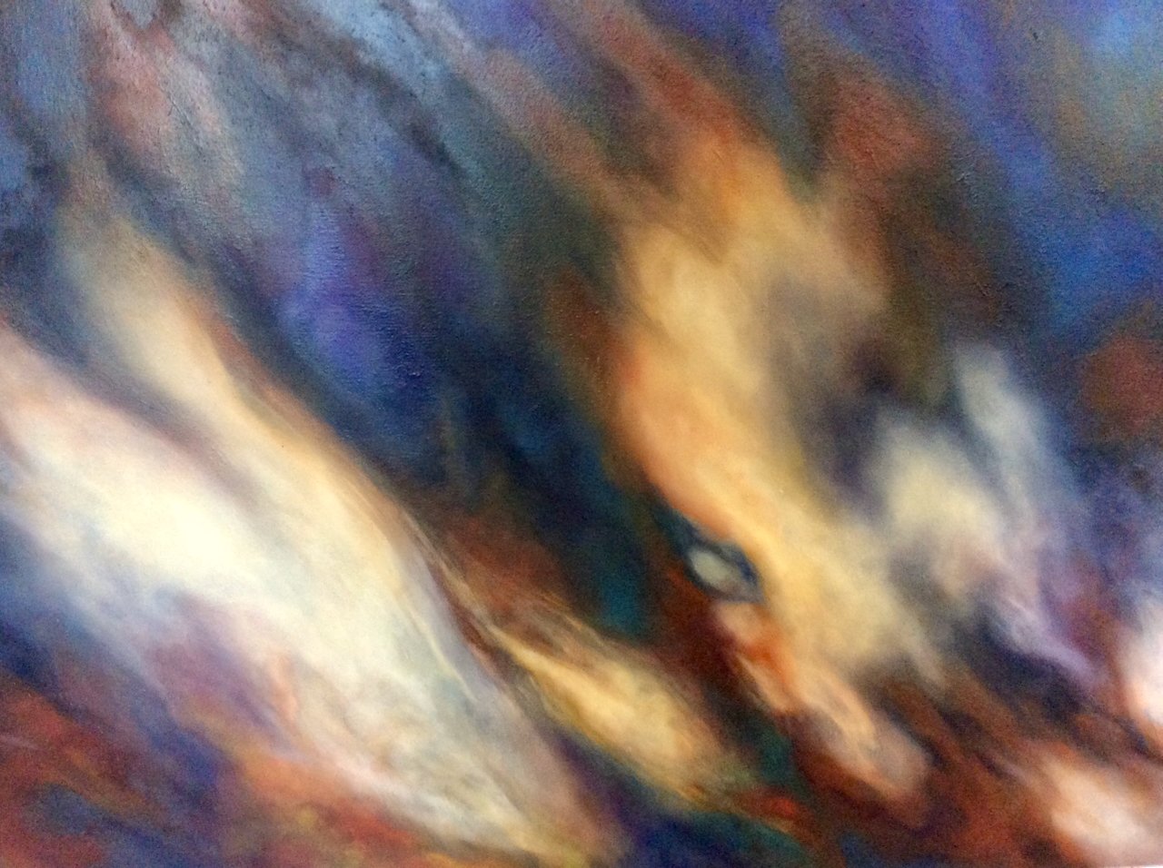 'Nebula 2' Fiona Bateman Oils on canvas.jpeg