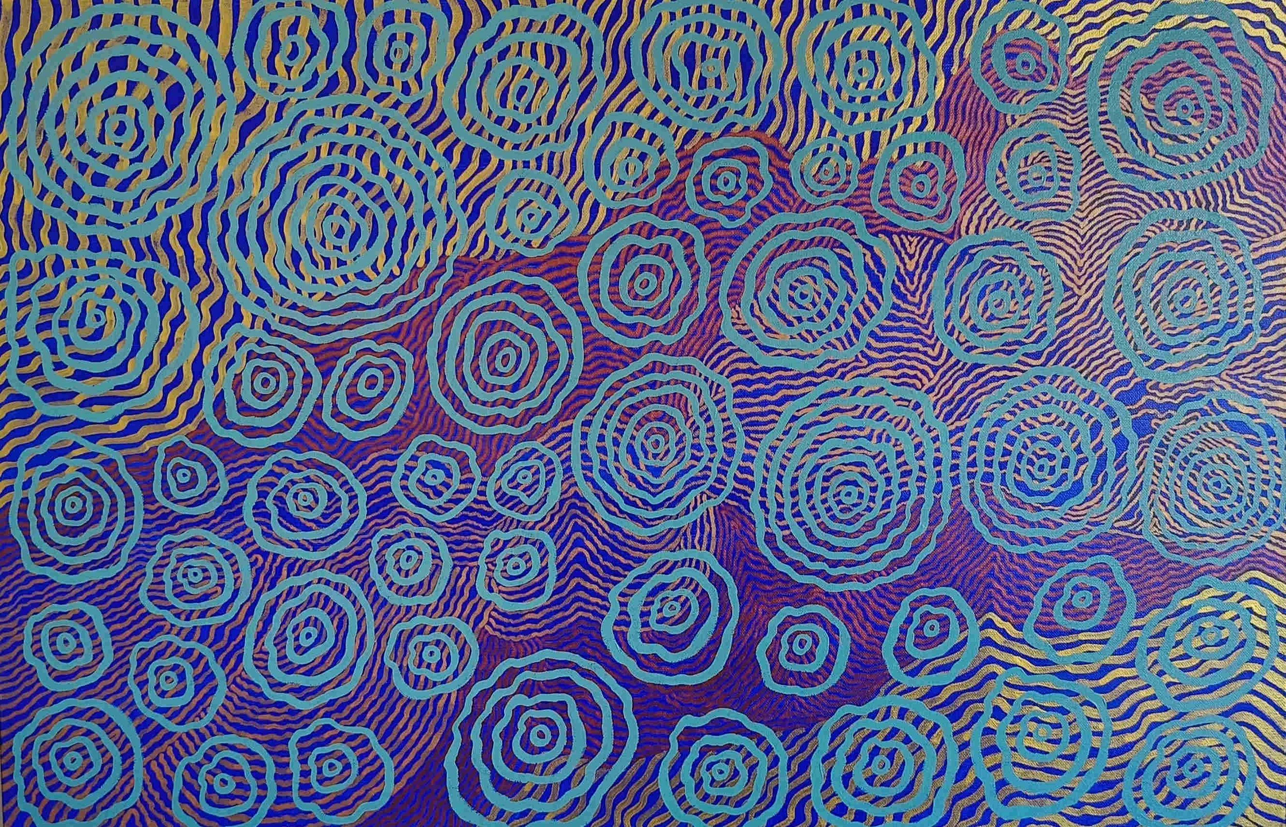 'Creek full of life #25' 76x61cm $500