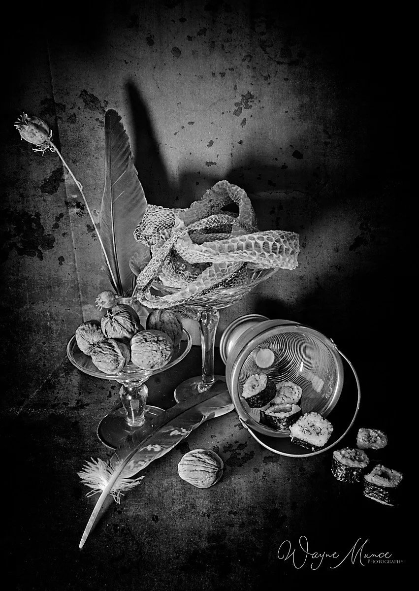 Photography Award $500 'Still life with Sushi' by Wayne Munce