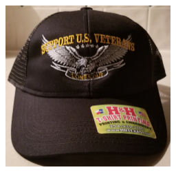 Mens Hat (form-fit) Eagle