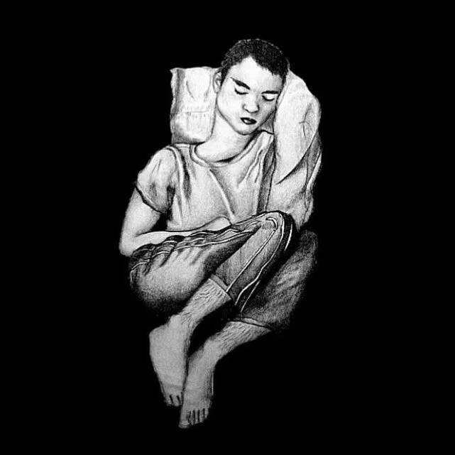 Lovin 
.
.
.
.
.
#art #blog #sketch #drawing #charcoal #portrait #boston #home #brother