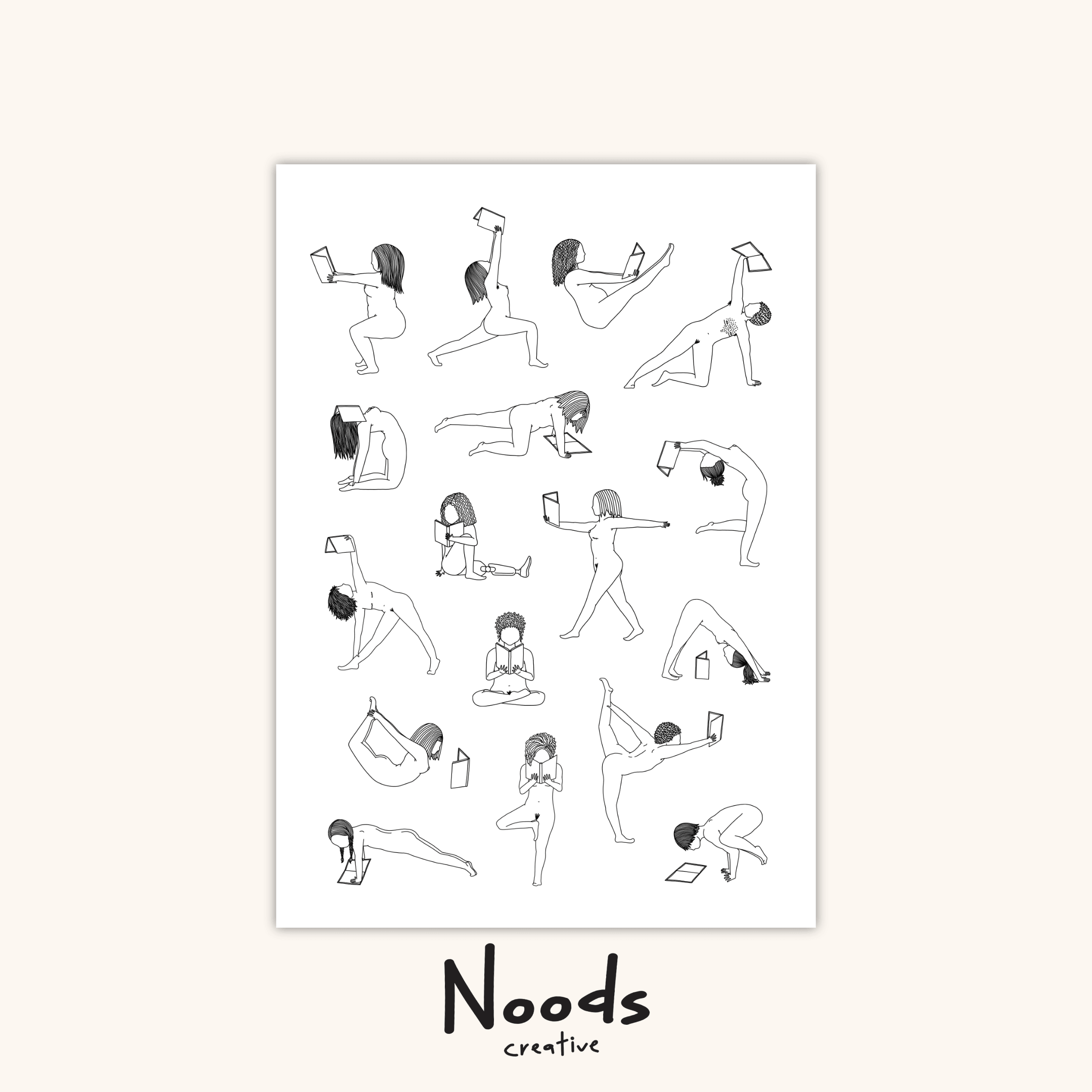 Nood Yoga | Exclusive A5 Print