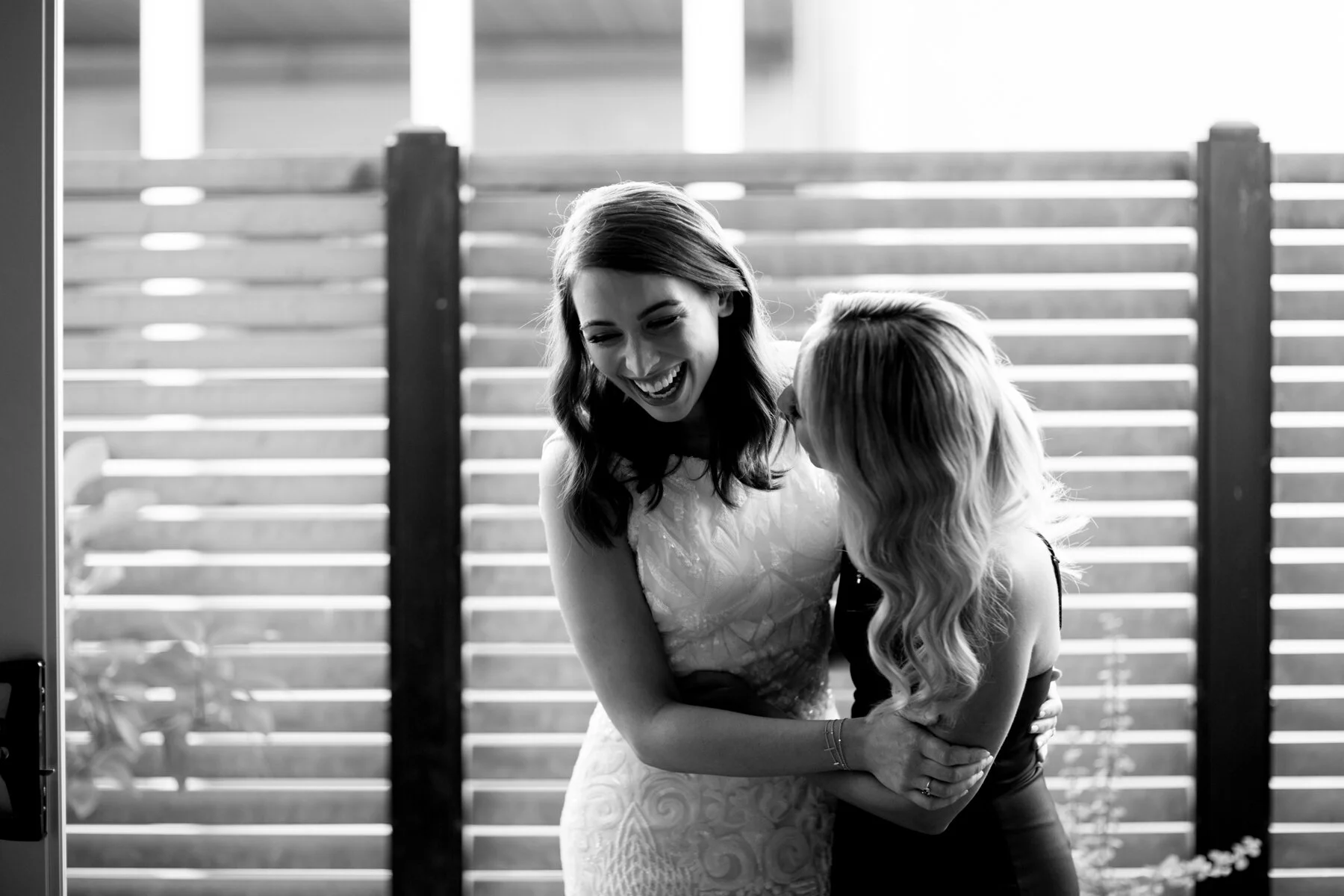 Natasha and her maid of honour, Melbourne