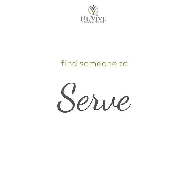 Did you know serving others is good for your health and immune system?
Service:
Boosts our immune system
Helps with chronic pain
Lowers blood pressure
Decreases risk of depression
Reduces stress levels
Helps us stay physically &amp; mentally active

