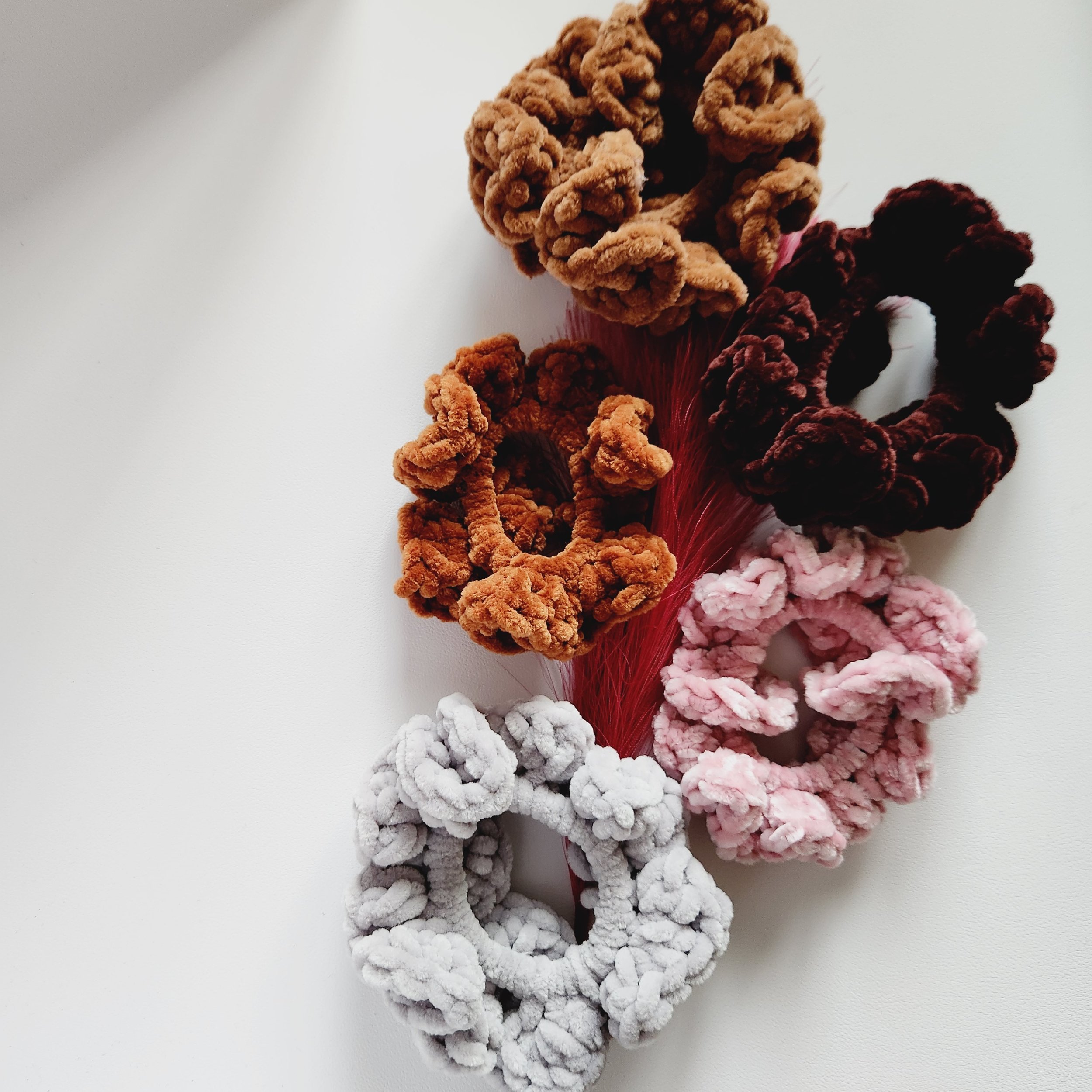 Velvet Mousse Scrunchies