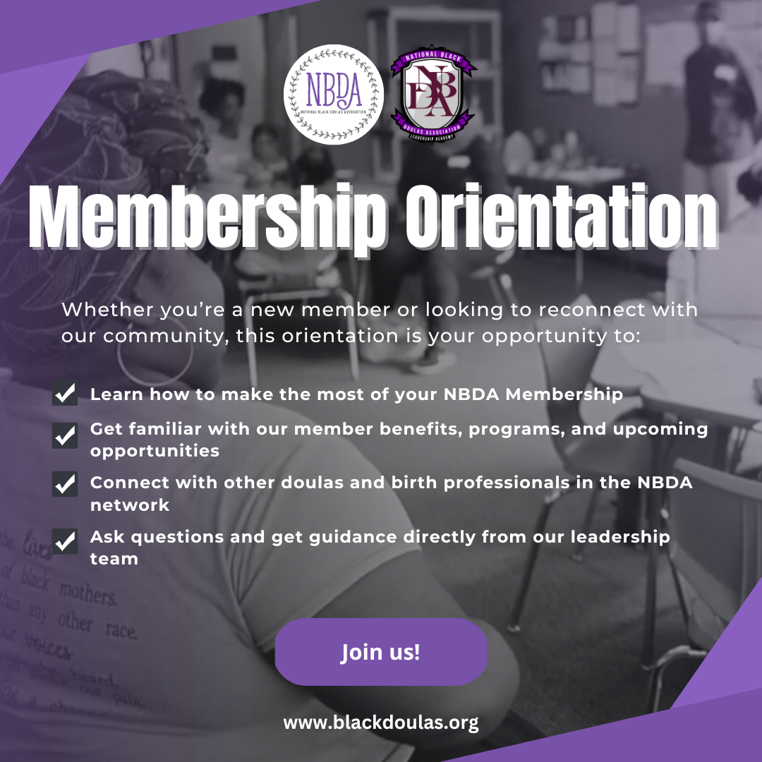 NBDA Membership Orientation