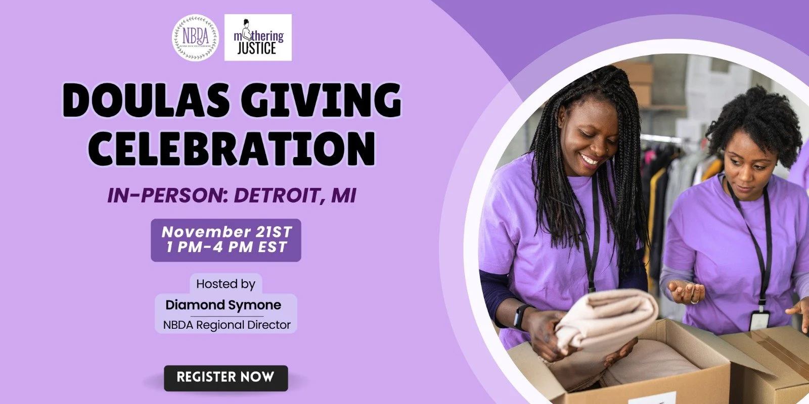 Doulas Giving Detroit: Fellowship &amp; Giving Back