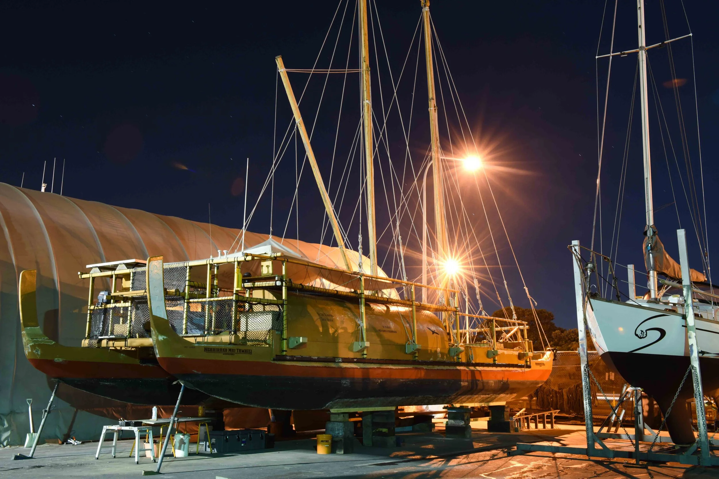 Specialist training for boatyard operators will take in a wider scope. Picture (c) Bridge Marina Travelift