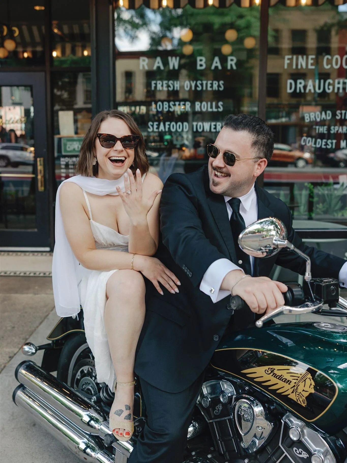 Oysters, cosmos, bikes and diamonds, anyone?