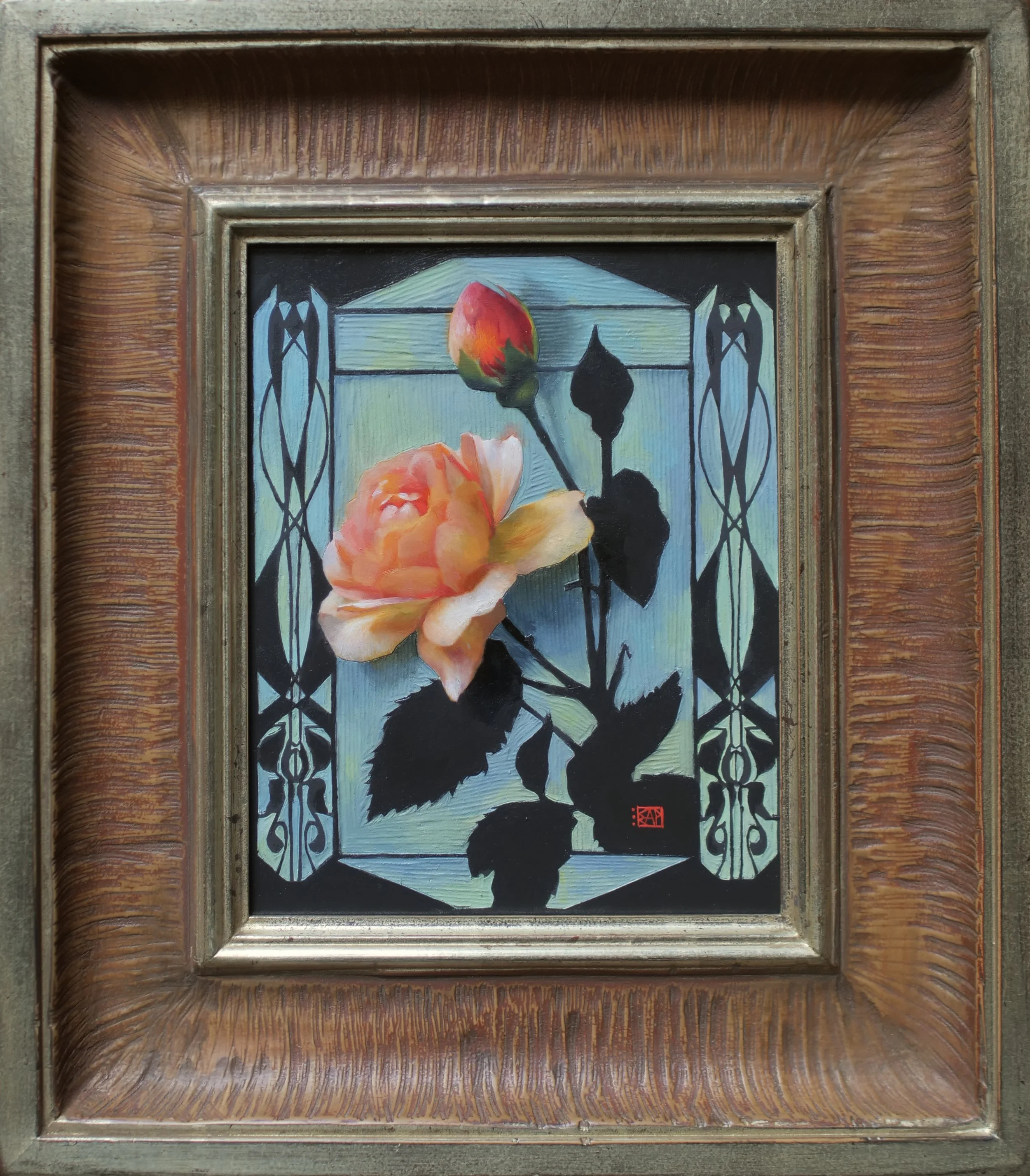 "THARSEŌ" original oil painting