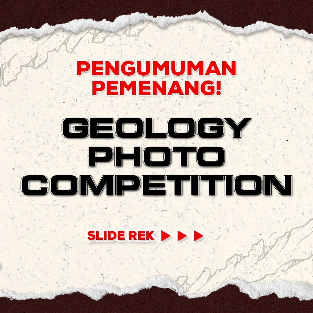 TERIMA KASIH atas partisipasinya di Geology Photo Competition!

Gambar-gambar ini kemarin sudah ditayangkan di Konser Cerdas Merdeka Malang lho, bisa ditonton lagi di YouTube Andang Bachtiar dan Penyelaras untuk melihat rekamannya ya.

Sekali lagi, S
