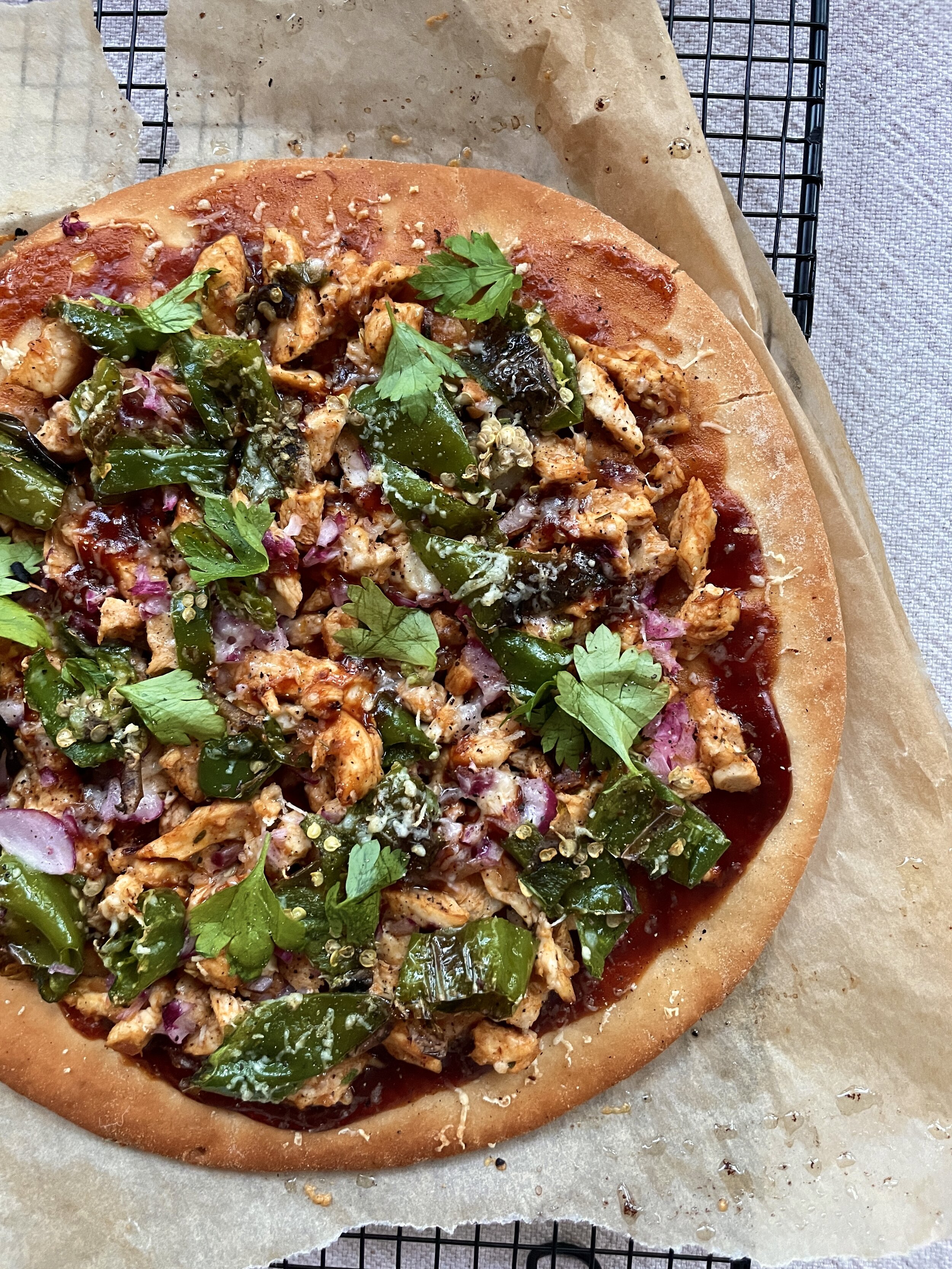 BBQ Chicken Jalapeno Pizza