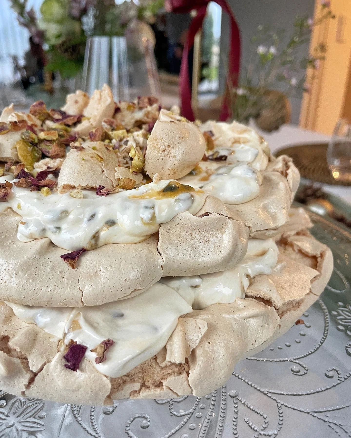 Passionfruit Pavlova