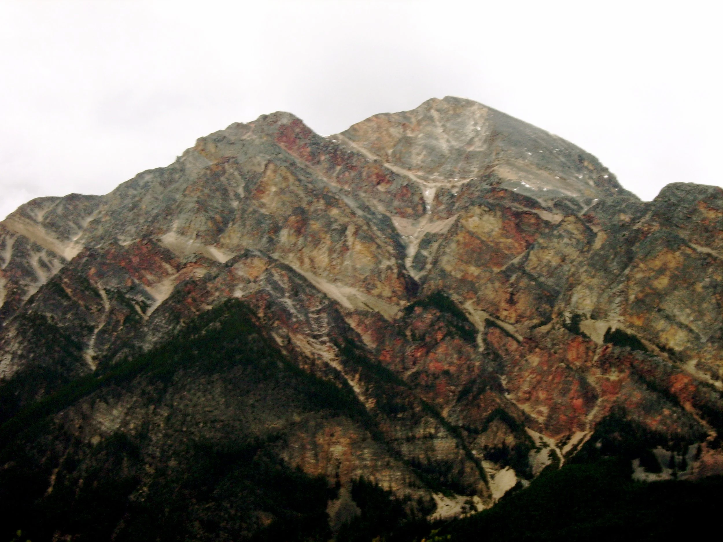 Pyramid Mountain in Jasper Alberta