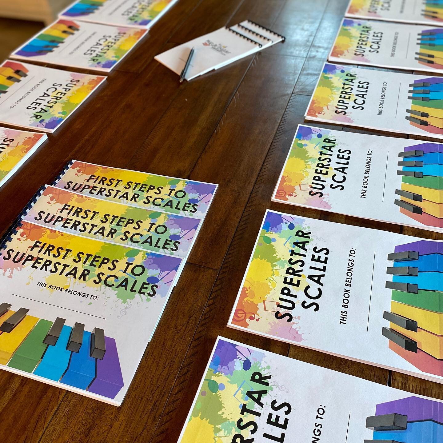 I am getting so close to &ldquo;all preparations done&rdquo;.
These books have so many goodies inside!  Thanks to the genius creativity of other musicians, I combined ideas to compliment my style of teaching!

 I can&rsquo;t wait to begin teaching ag