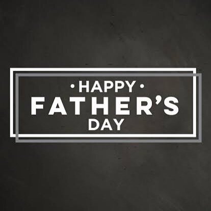 Too all the amazing Dads out there! HAPPY FATHERS DAY!