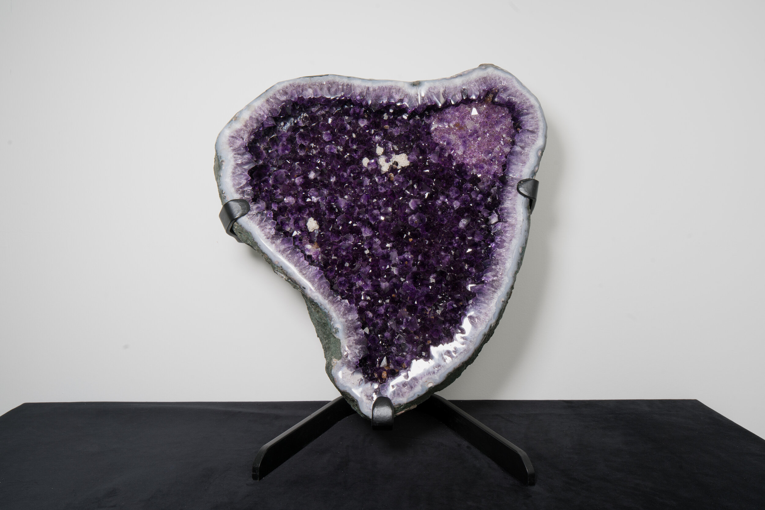 Heart-Shaped Amethyst