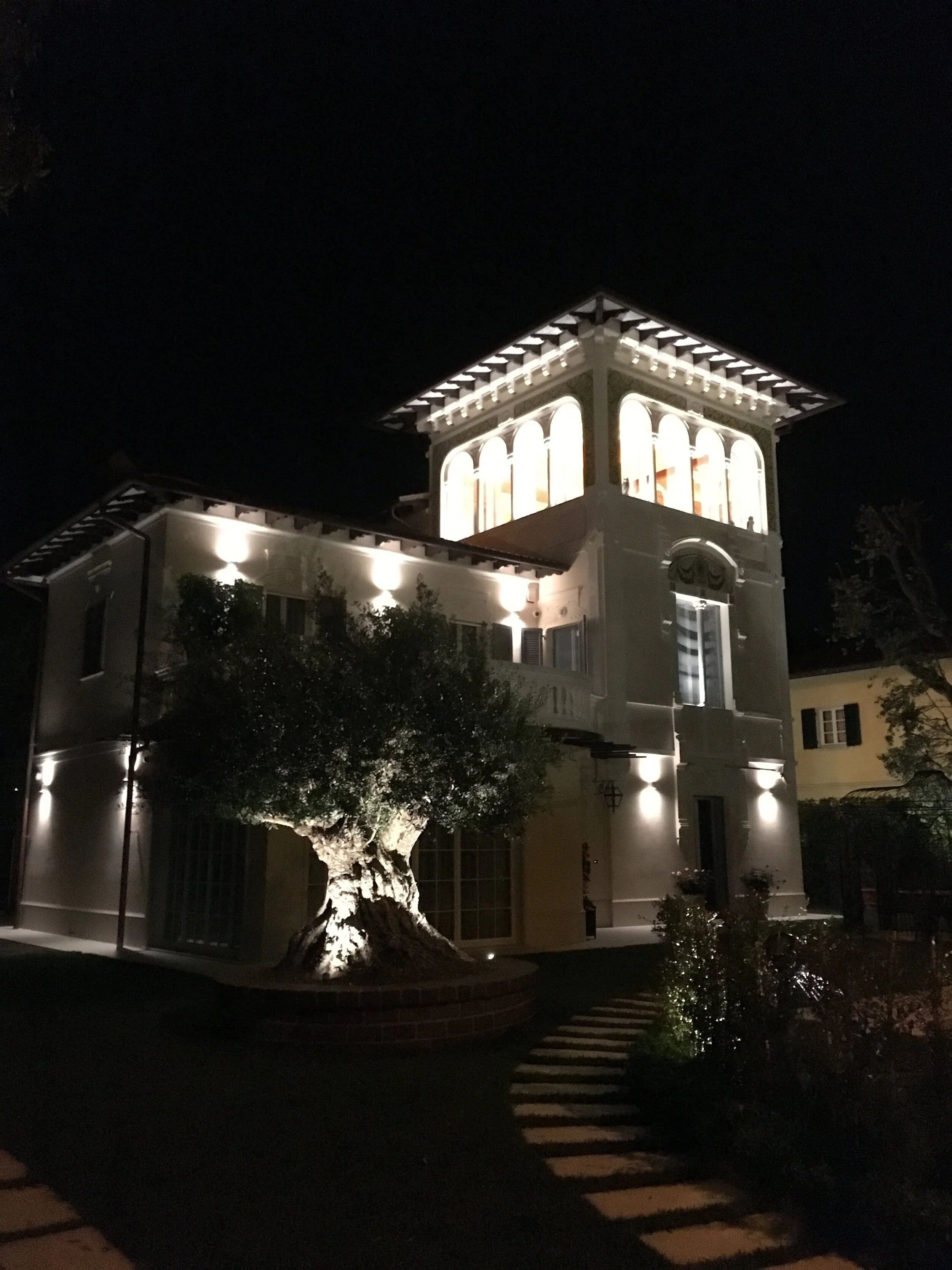 Controllo illuminazione residenza e giardini