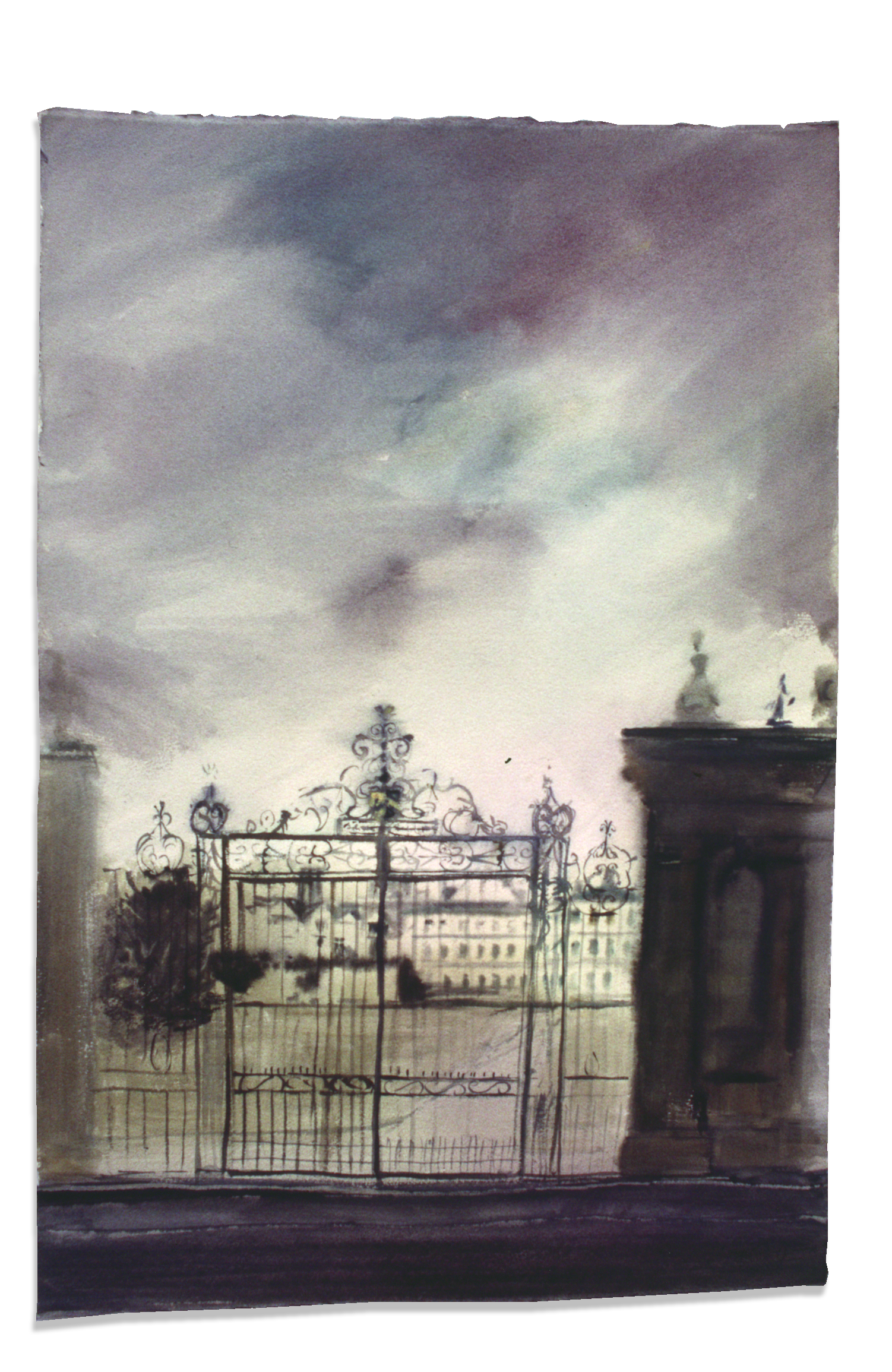 Trinity College Gates Oxford/11 SOLD