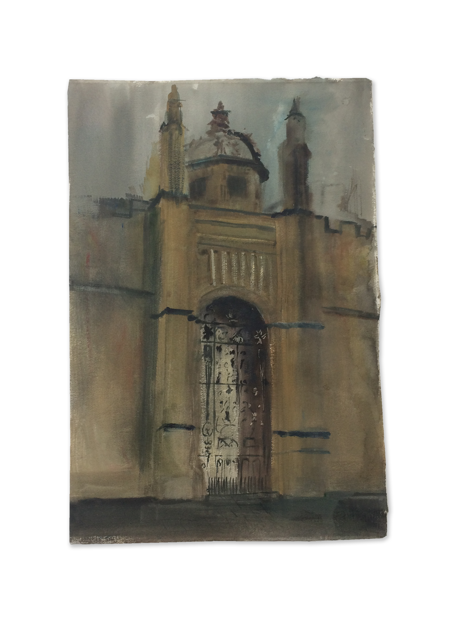 Gate in Catte Street, Oxford (All Souls College)/20 NFS