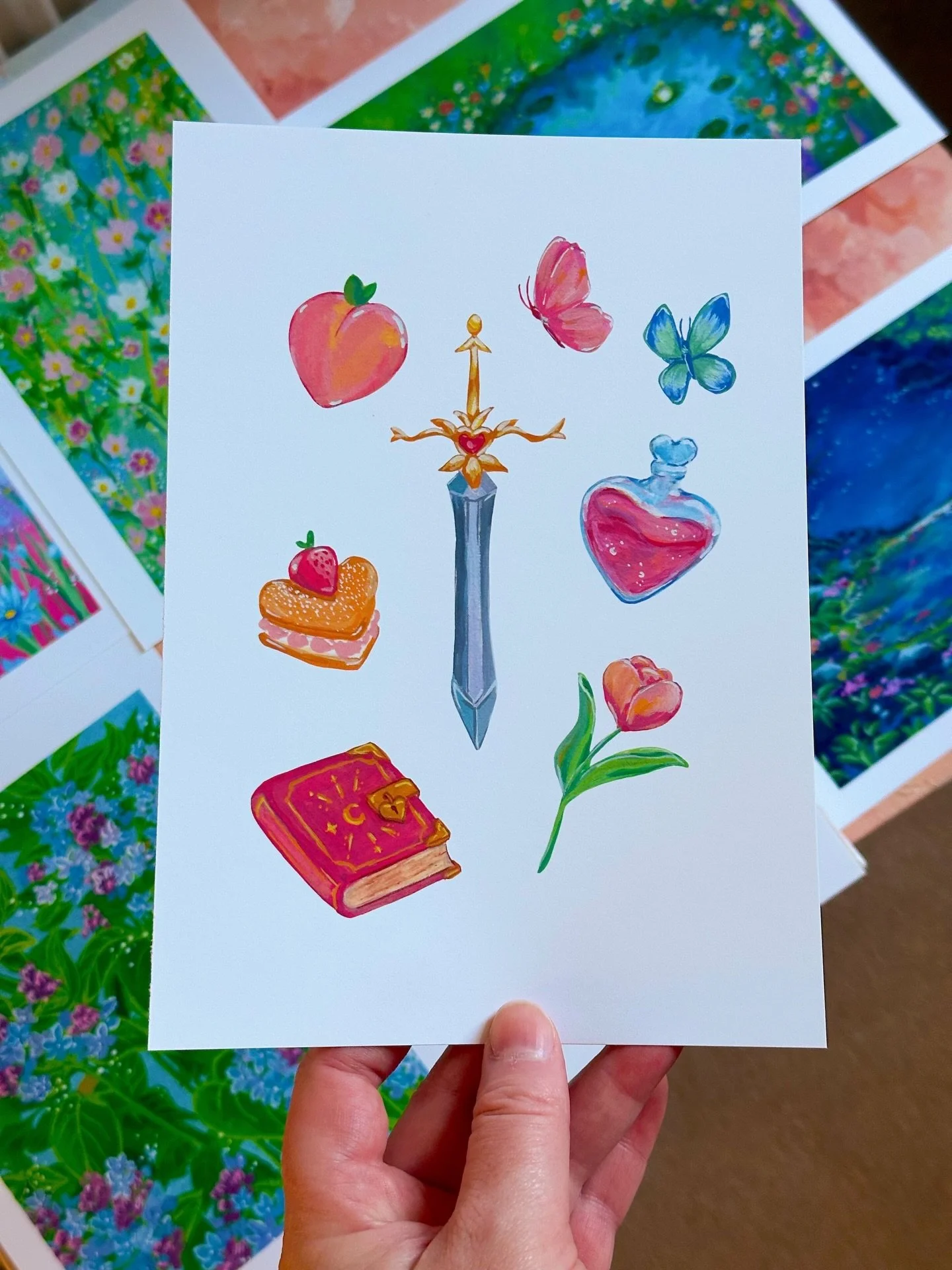 Exciting News!!! My SH🍎P  is launching tomorrow!! At 2PM GMT with lots of new prints! ✨

I&rsquo;ve been working hard to get it all set up and now I&rsquo;m finally ready to share it with you all!  The first 25 orders will include some free vinyl st